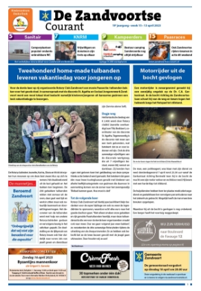 Editie voorpagina