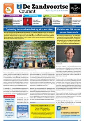 Editie voorpagina