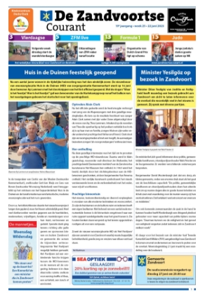 Editie voorpagina