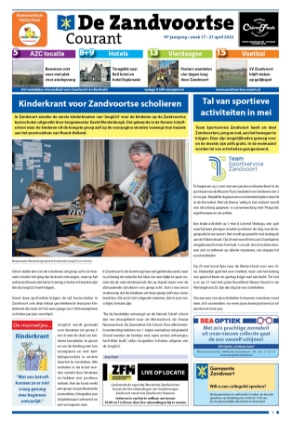 Editie voorpagina