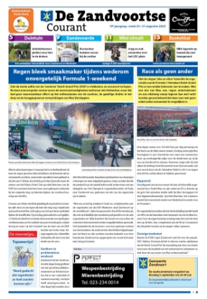 Editie voorpagina