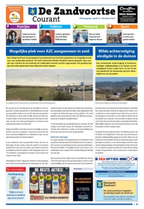 Editie voorpagina