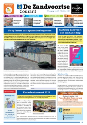 Editie voorpagina