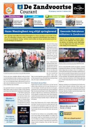 Editie voorpagina
