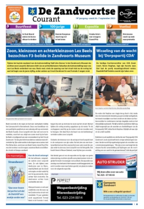 Editie voorpagina