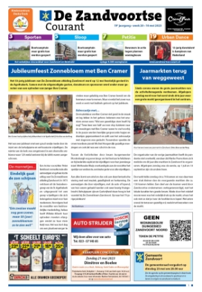 Editie voorpagina