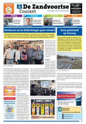 Editie voorpagina