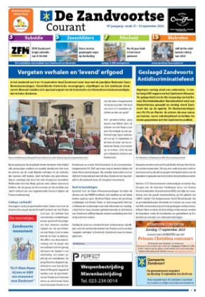 Editie voorpagina