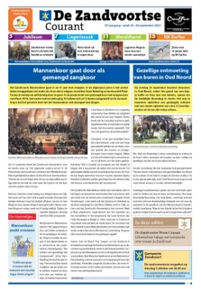 Editie voorpagina