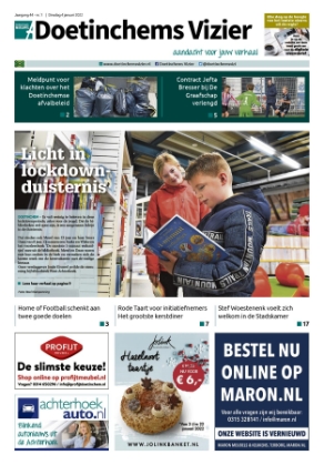 Editie voorpagina