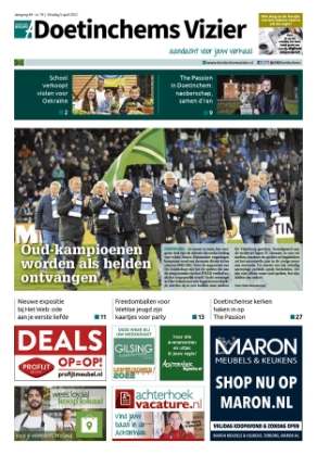 Editie voorpagina