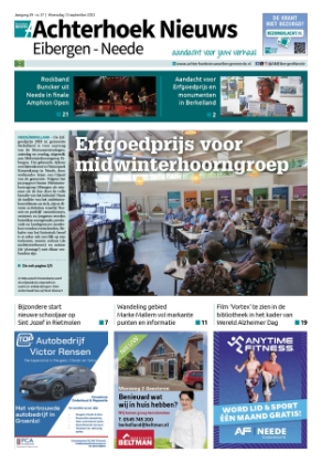 Editie voorpagina