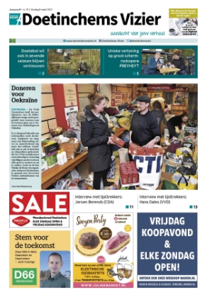 Editie voorpagina