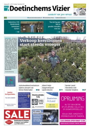Editie voorpagina