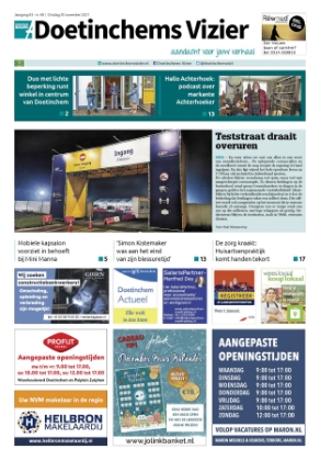Editie voorpagina