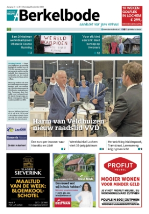 Editie voorpagina
