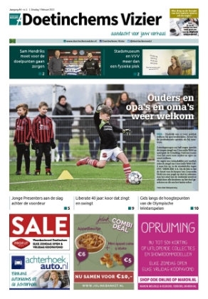 Editie voorpagina