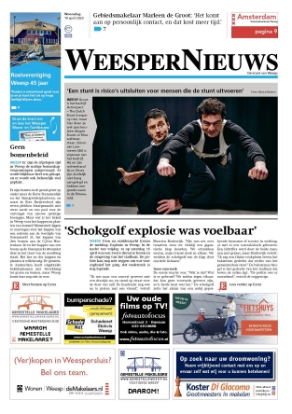 Editie voorpagina