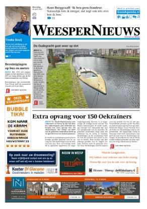 Editie voorpagina