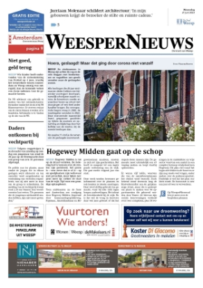 Editie voorpagina