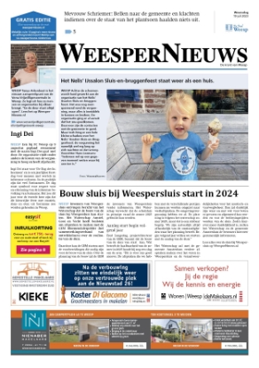 Editie voorpagina