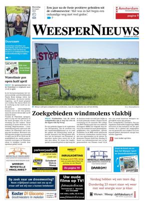 Editie voorpagina