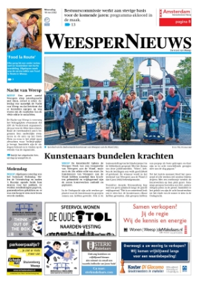 Editie voorpagina