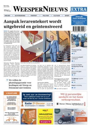 Editie voorpagina