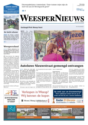 Editie voorpagina