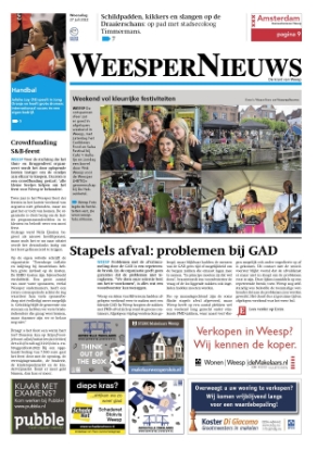 Editie voorpagina