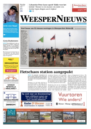Editie voorpagina