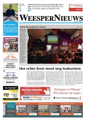 Editie voorpagina