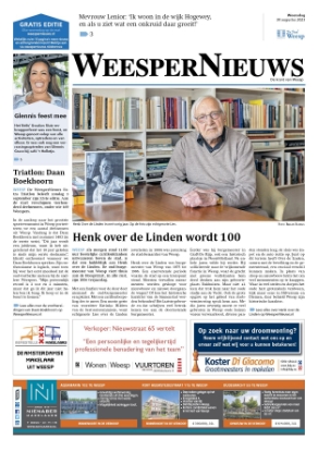 Editie voorpagina