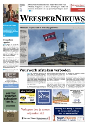 Editie voorpagina