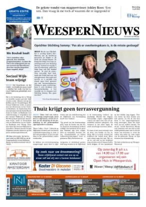 Editie voorpagina
