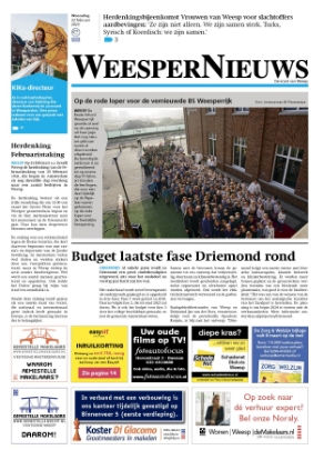 Editie voorpagina