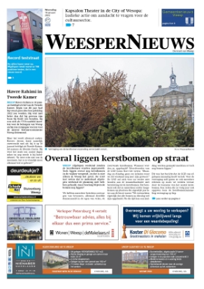 Editie voorpagina