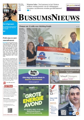 Editie voorpagina