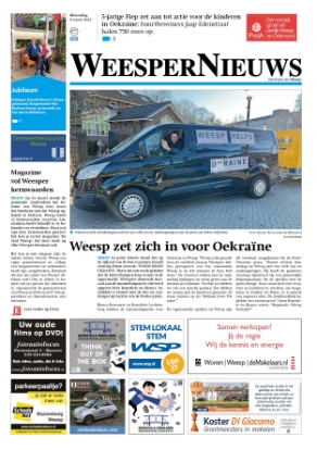Editie voorpagina