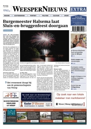 Editie voorpagina