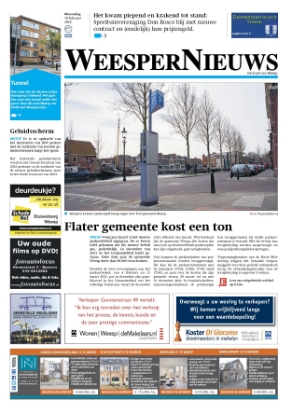 Editie voorpagina