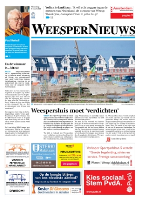 Editie voorpagina