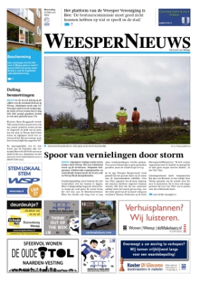 Editie voorpagina