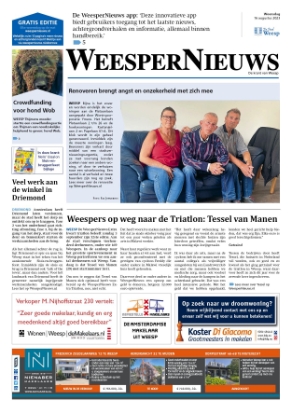 Editie voorpagina