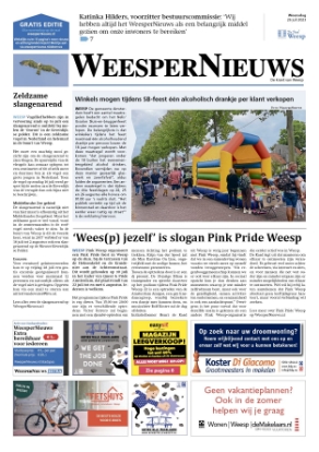 Editie voorpagina