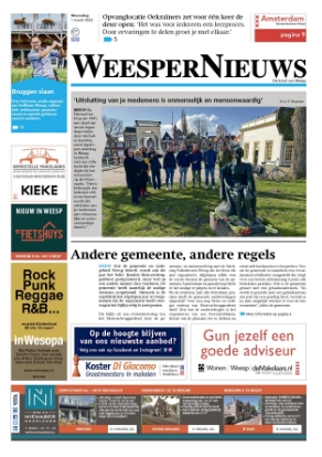 Editie voorpagina