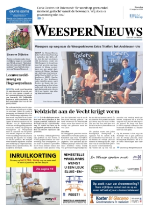 Editie voorpagina