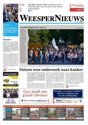 Editie voorpagina