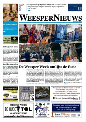 Editie voorpagina