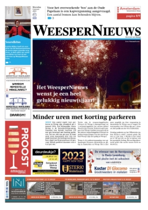 Editie voorpagina